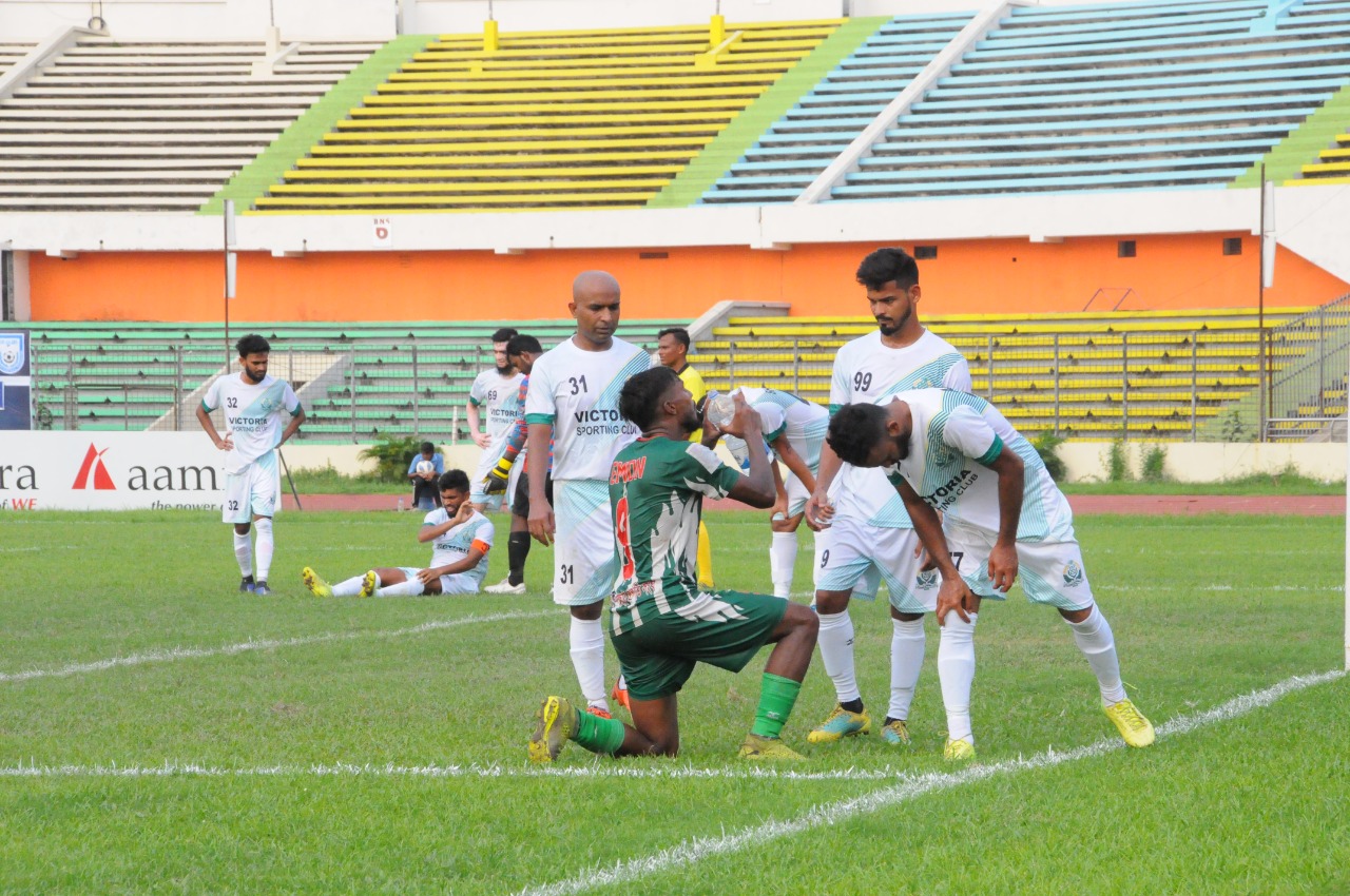 Kawran Bazar Pragati Sangha defeated Victoria Sporting Club by 5-0 goals