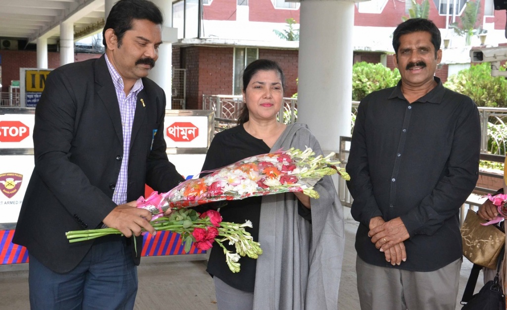 FIFA Council member Kiron returns home